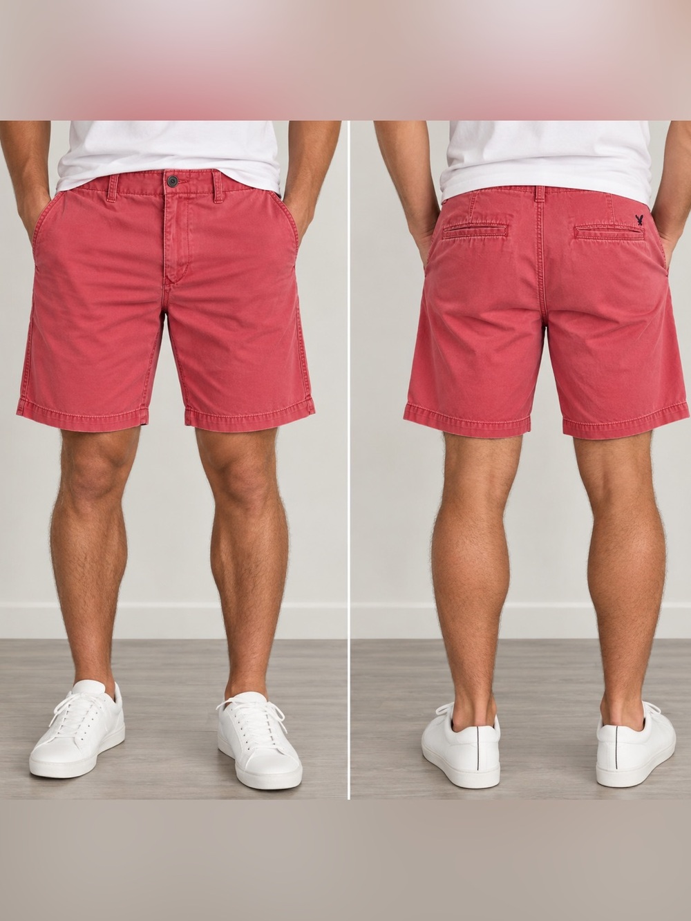 American Eagle Outfitters Men's Coral Shorts